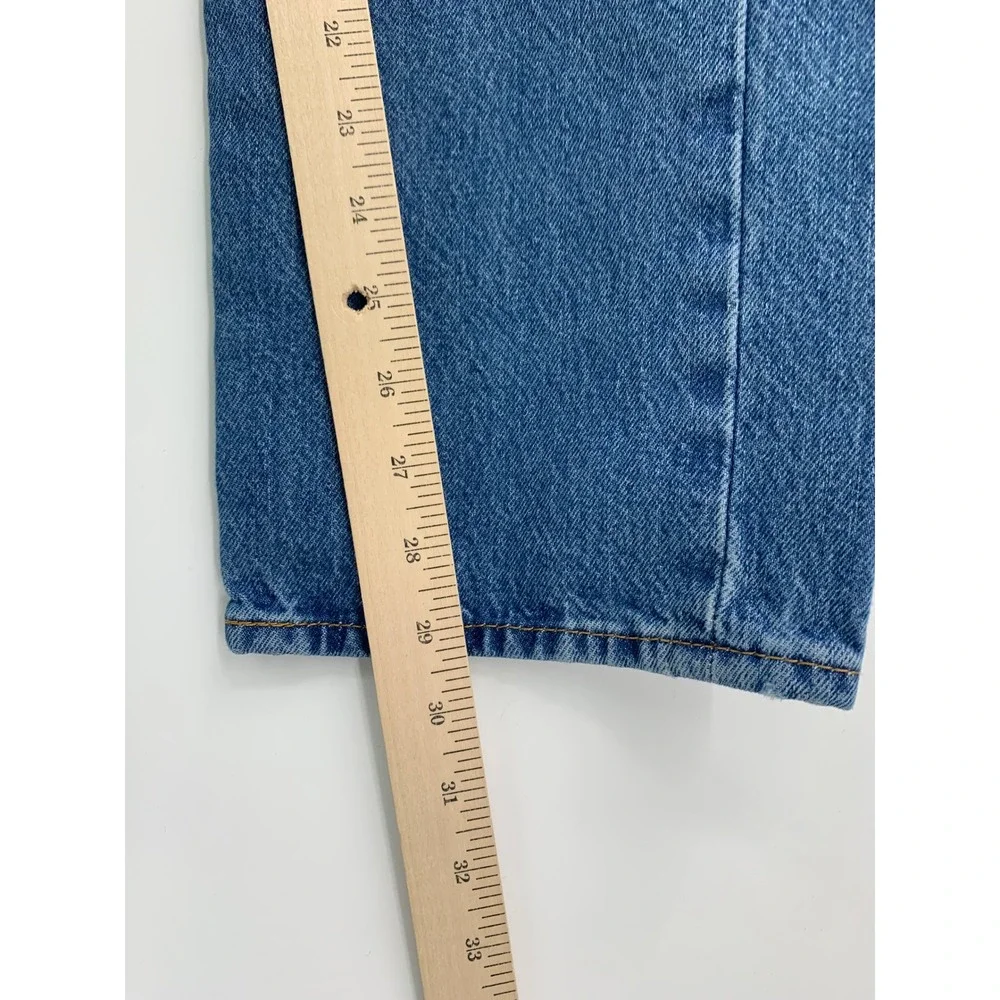 Levis 501 Jeans Mens 30x30 Blue Straight Leg Button Fly Medium Wash Denim Pants